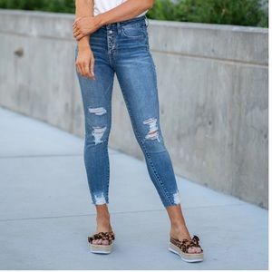 Distressed jeans by Rewash